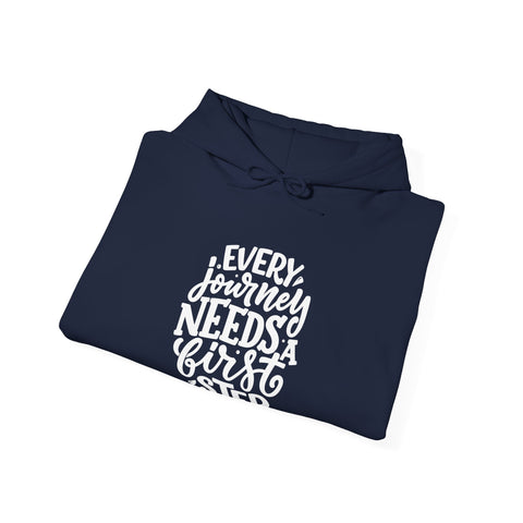 Motivational Unisex Hoodie, Inspirational Heavy Blend Sweatshirt for Travelers, Gift for Adventurers, Travel Apparel, Journey Vibes