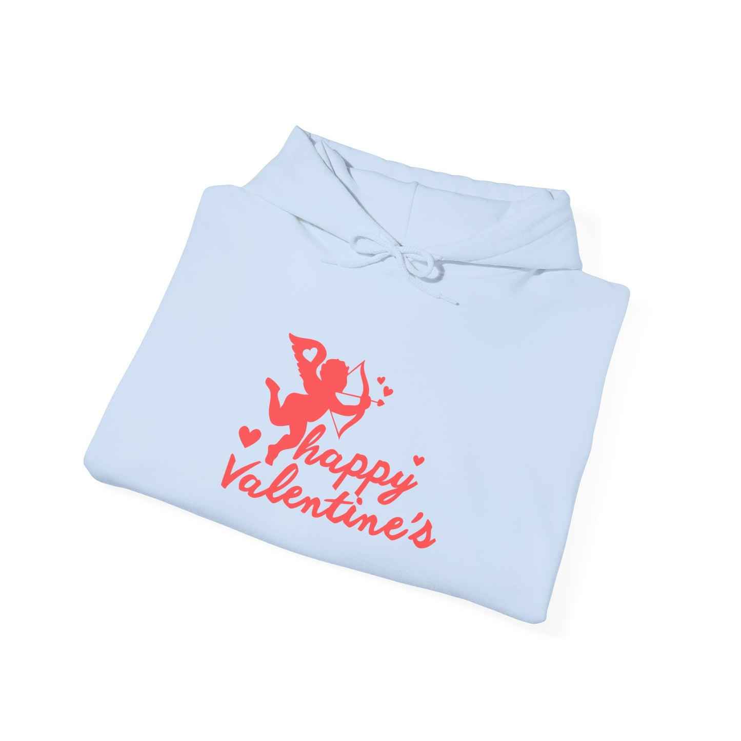 Valentine's Cupid Hooded Sweatshirt - Cozy, Unisex Love Hoodie, Perfect for Valentine's Day Celebrations, Gift, Couples, Casual Wear