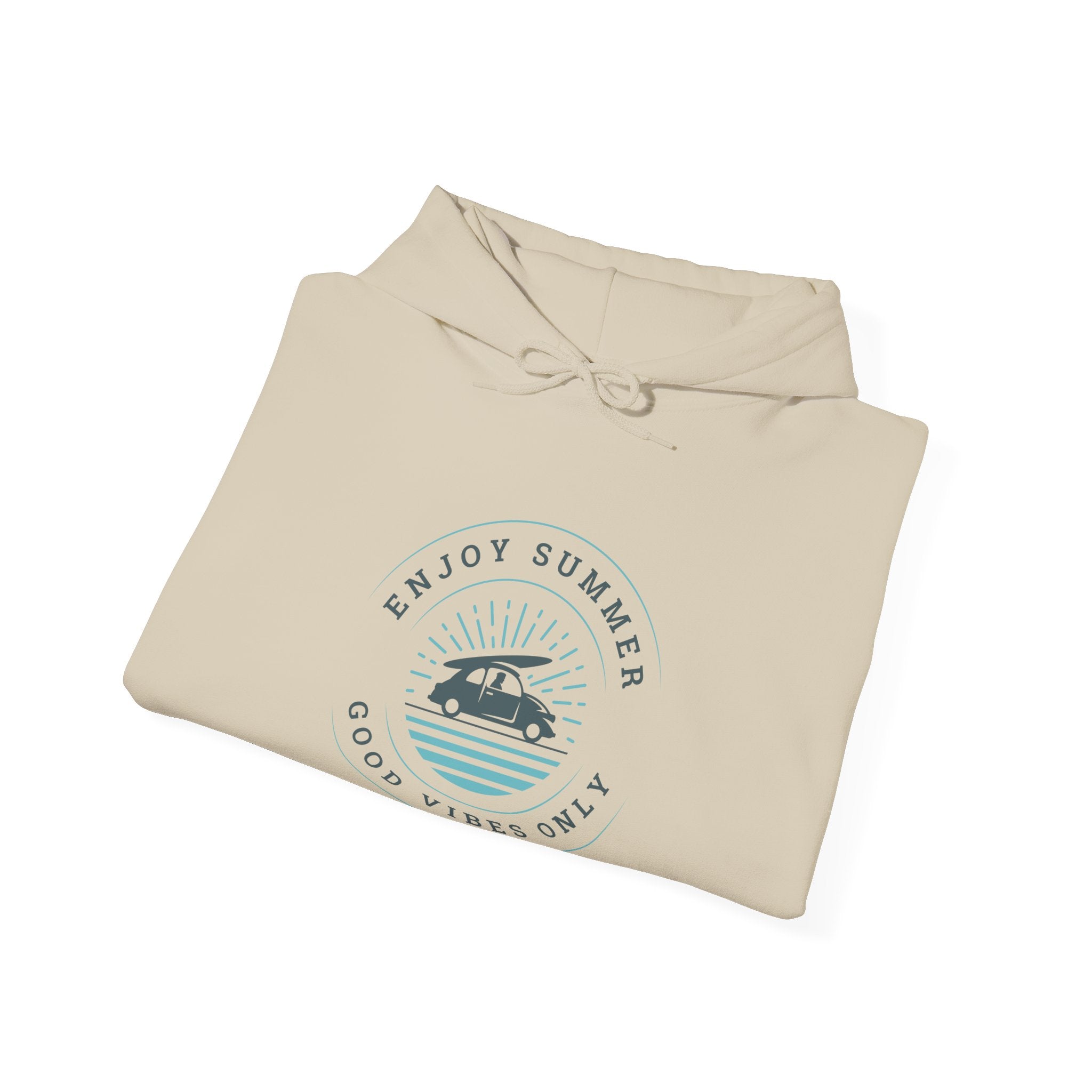 Enjoy Summer Hoodie - Unisex Heavy Blend™ Sweatshirt, Summer Vibes, Beachwear, Gift for Friends, Relaxed Fit