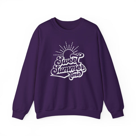 Summer Vibes Crewneck Sweatshirt, Cozy Unisex Pullover, Perfect for Beach Days, Gift for Summer Lovers, Matching Family Outfit