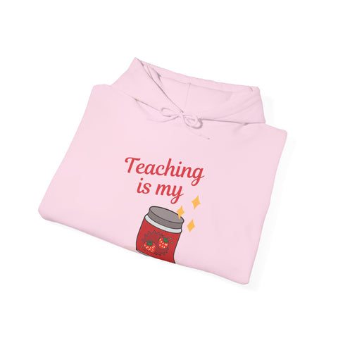 Teaching is My Passion Hoodie - Cozy Gift for Educators, Classroom Apparel, Teacher Sweatshirt, Unisex Blend Pullover