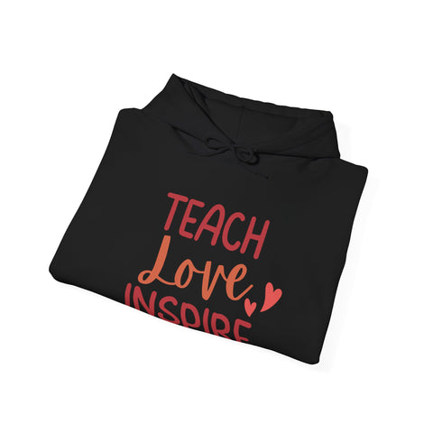 Teacher Gift Hoodie, Cozy Inspirational Teacher Sweatshirt, Motivational Educator Hooded Sweatshirt, Back to School Apparel, Cute Student