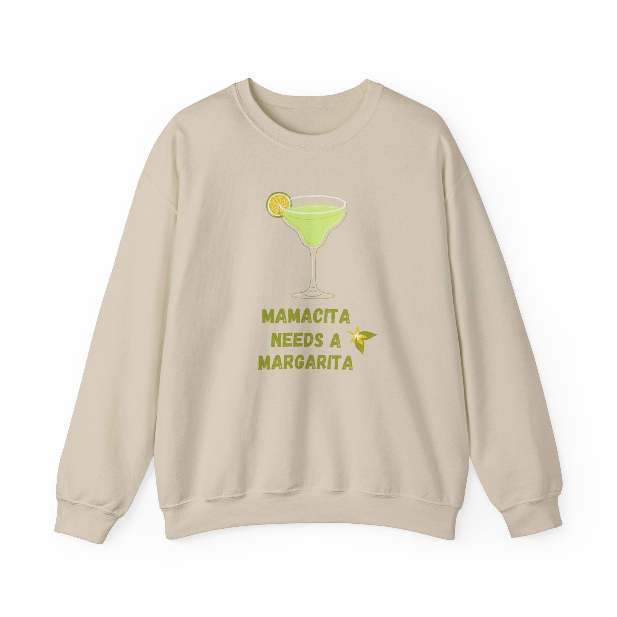 Margarita-Themed Sweatshirt, Cozy Gift for Party Lovers, Perfect for Birthdays, Casual Wear, Fun Night Out, Unisex Heavy Blend™
