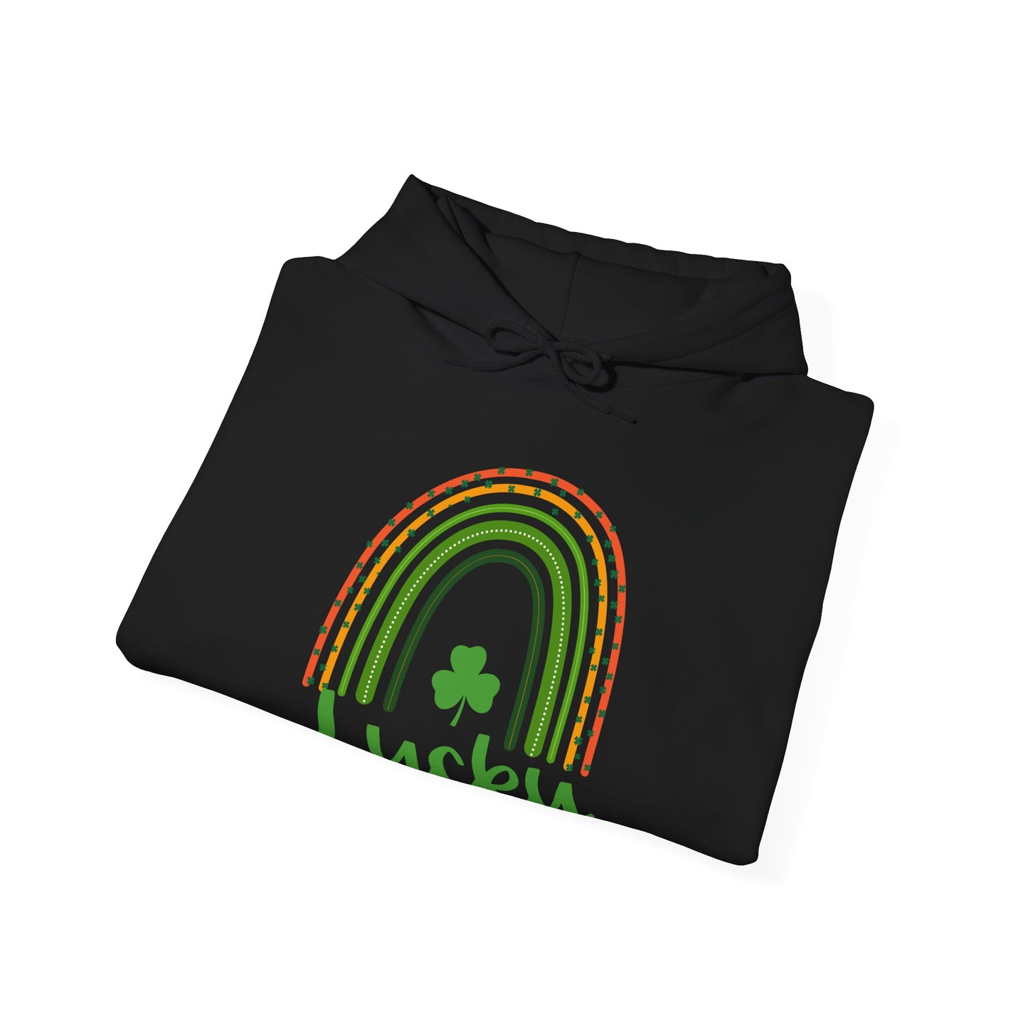 Lucky Rainbow Sweatshirt, Cozy St Patrick's Day Gift, Unisex Hoodie for Spring, Irish Pride Apparel, Comfortable Casual Wear