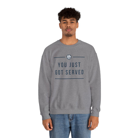 Volleyball Crewneck Sweatshirt - Perfect for Athletes, Sports Fans, Casual Wear, Game Day Apparel