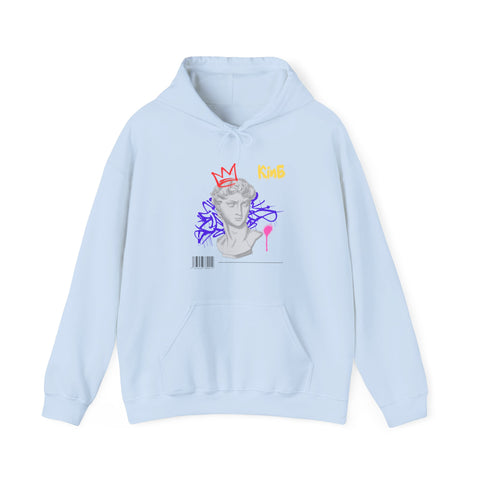 Artistic Hooded Sweatshirt, Unisex Hoodie, Graphic Sweatshirt, Trendy Streetwear