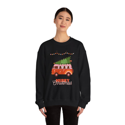 Festive Christmas Sweatshirt, Cozy Holiday Vibes, Perfect for Family Gatherings, Christmas Parties, and Winter Celebrations, Unisex Gift