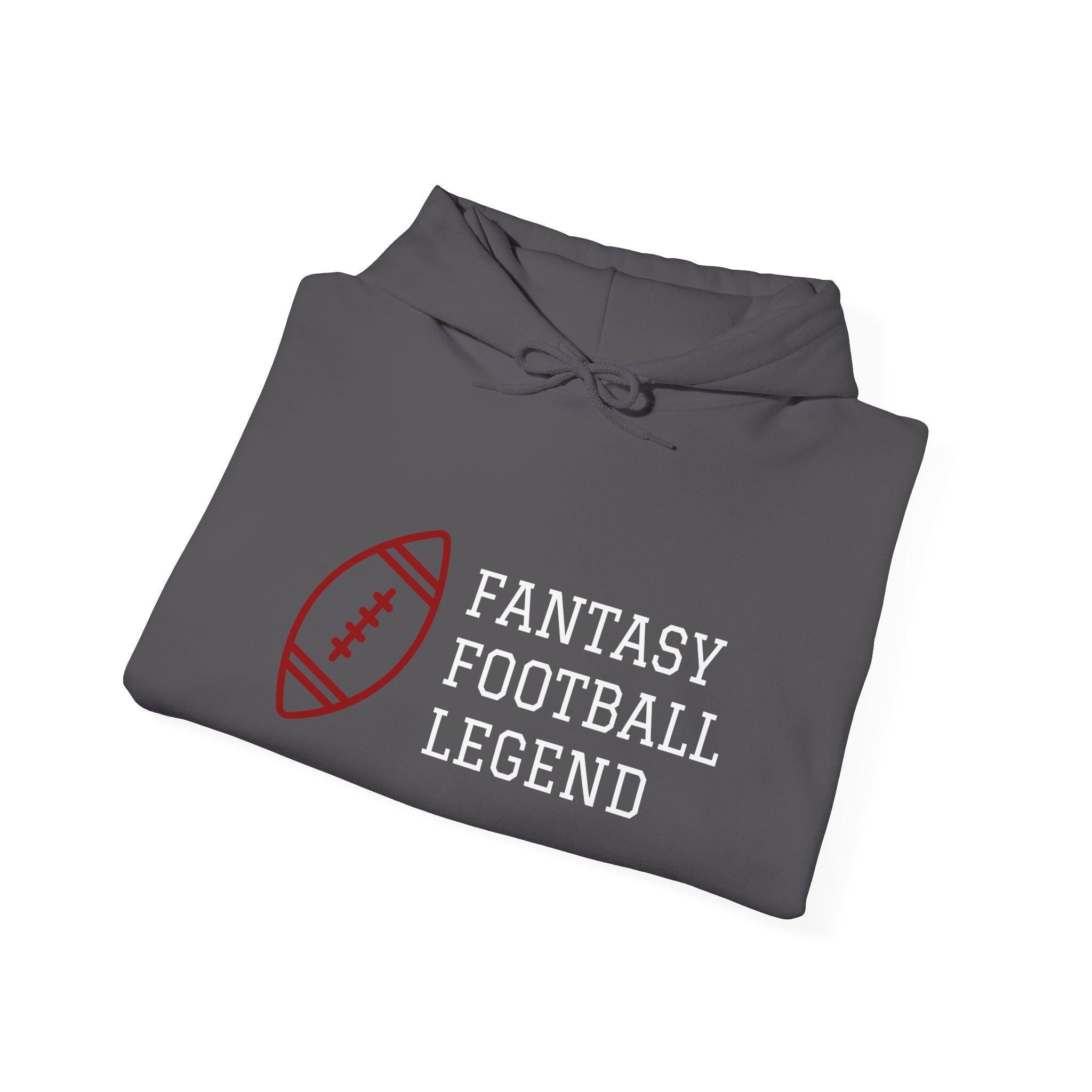 Fantasy Football Legend Hoodie, Unisex Heavy Blend Hooded Sweatshirt for Sports Fans, Gift for Football Lovers, Cozy Athletic Wear