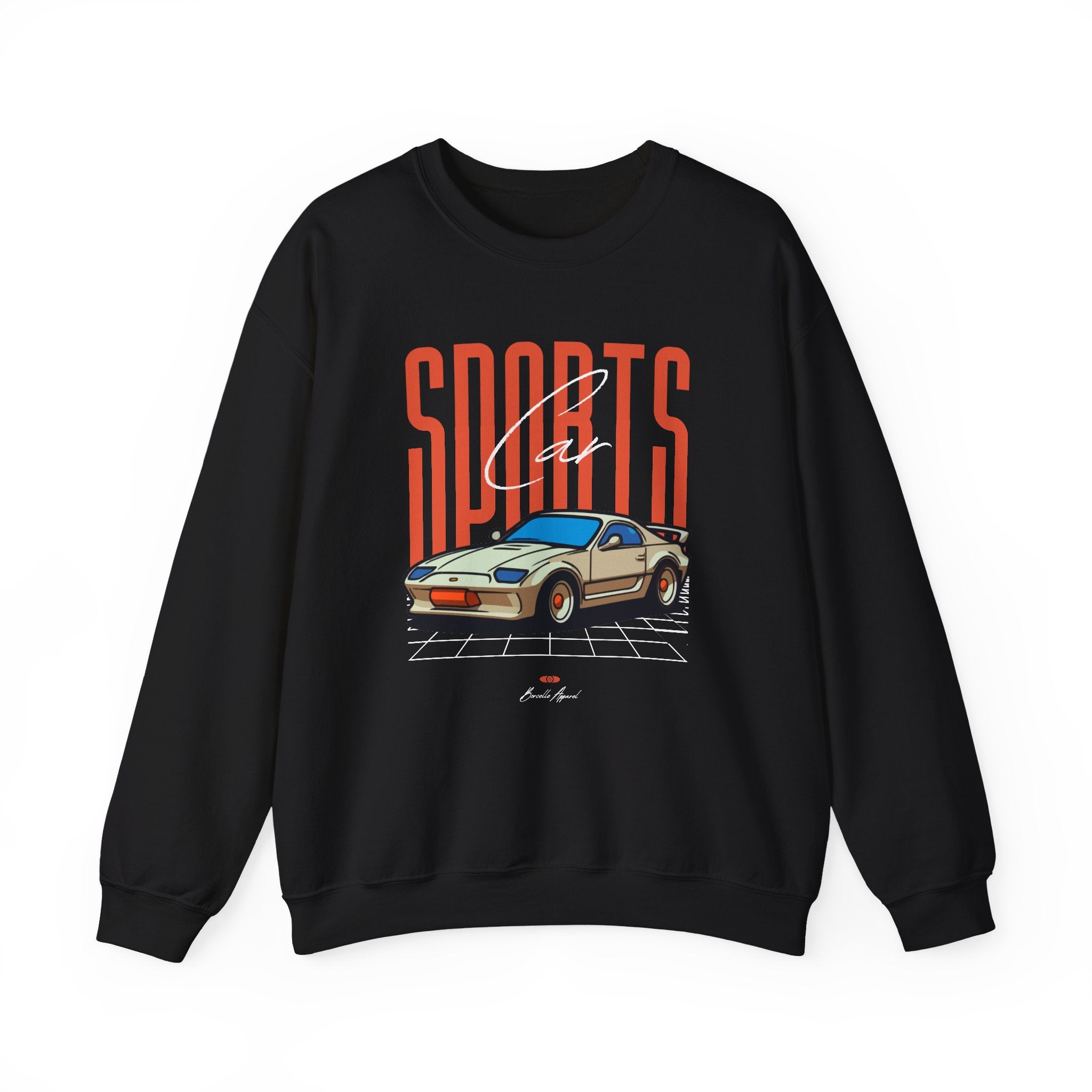 Sports Car Graphic Sweatshirt