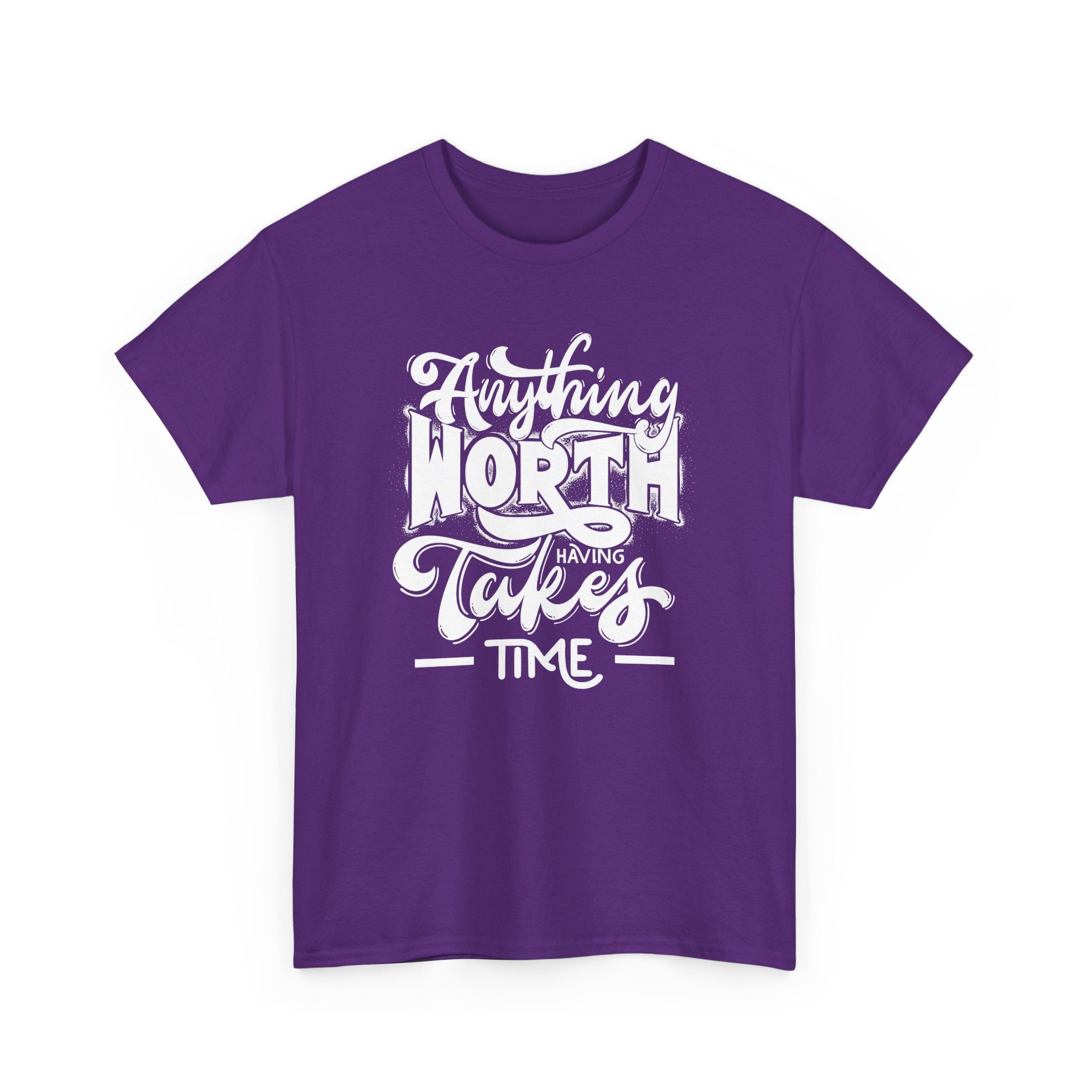 Timeless Wisdom Unisex Heavy Cotton Tee, Inspirational Quote Shirt, Motivational Graphic Tee, Slow Progress T-Shirt, Positive Vibes Clothing