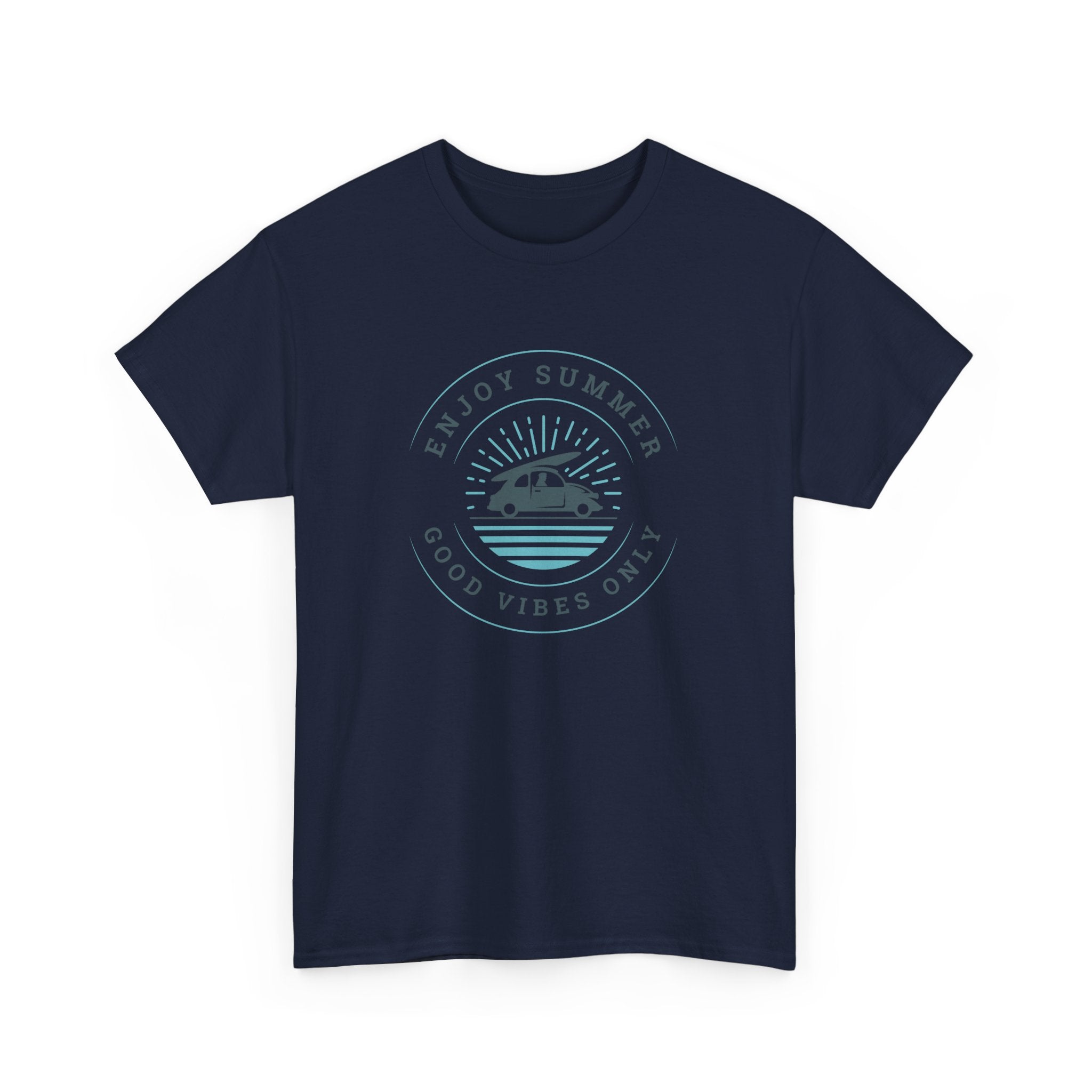Enjoy Summer Good Vibes Only Tee, Unisex Summer Shirt, Beachwear, Vacation T-Shirt, Gift for Him/Her, Relaxed Style Top