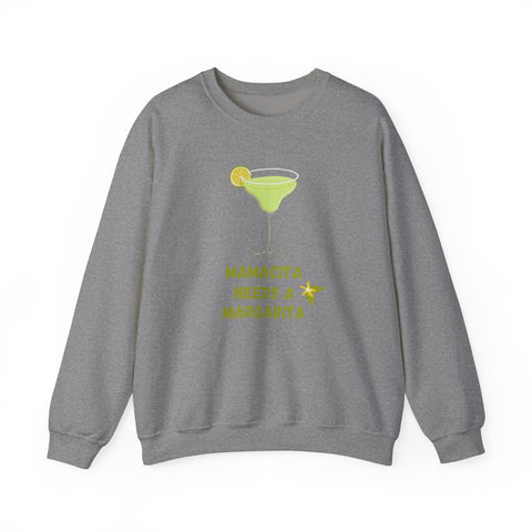 Margarita-Themed Sweatshirt, Cozy Gift for Party Lovers, Perfect for Birthdays, Casual Wear, Fun Night Out, Unisex Heavy Blend™