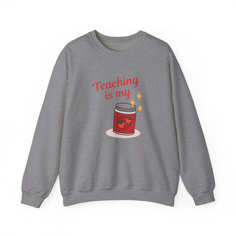 Teaching is My Passion Crewneck Sweatshirt, Gift for Teachers, Education Apparel, Cute Teacher Sweatshirt, Back to School Outfit