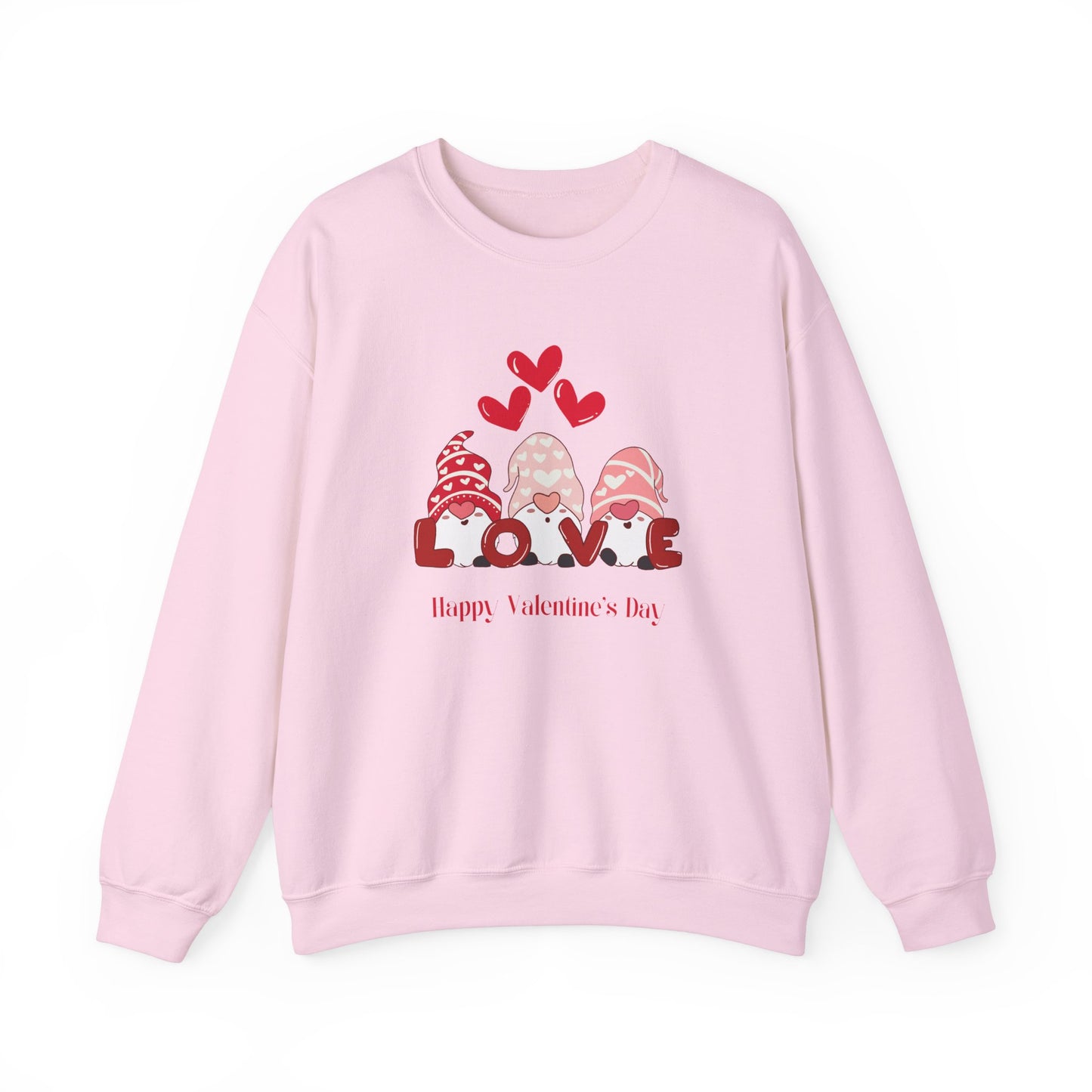 Valentine's Day Unisex Sweatshirt - Cozy Gift for Couples, Romantic Style, Everyday Comfort, Love Celebration, Heavy Blend Crewneck