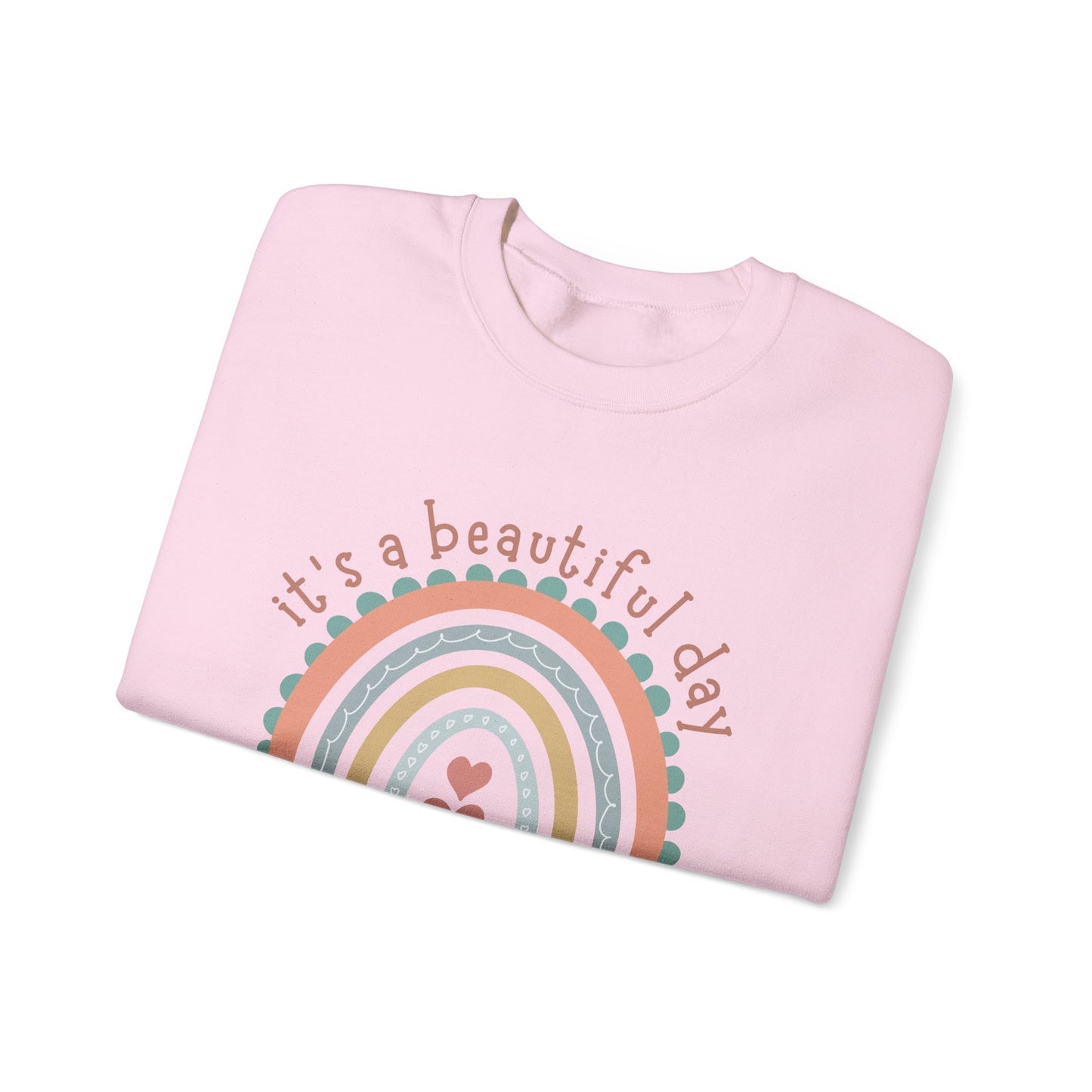 Rainbow Teacher Sweatshirt - Perfect Gift for Educators, Classroom Apparel, Cozy Style for Teachers, Back to School