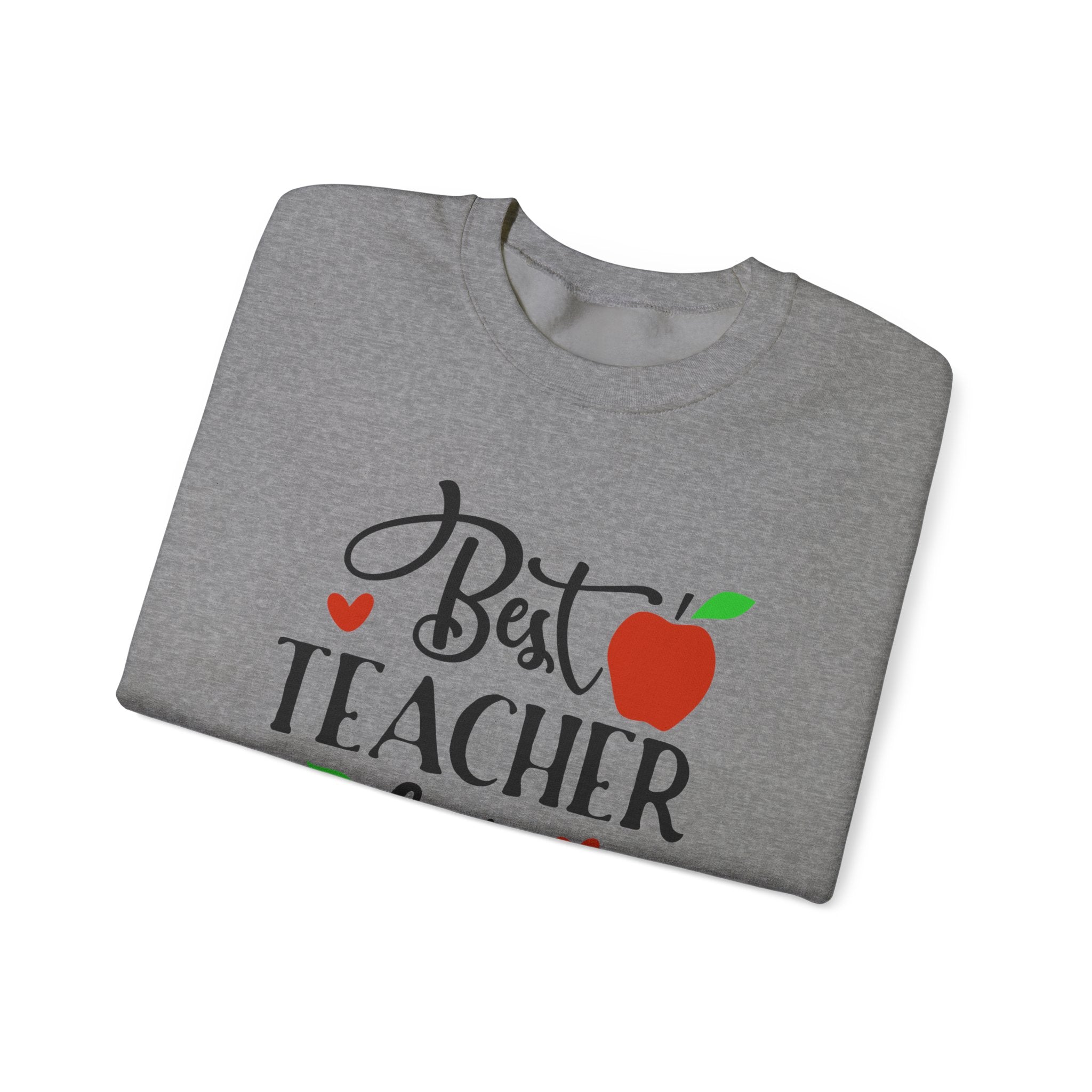 Best Teacher Ever Sweatshirt, Cute Teacher Gift, Unisex Crewneck, School Appreciation, Teacher Appreciation Week, Holiday Gift