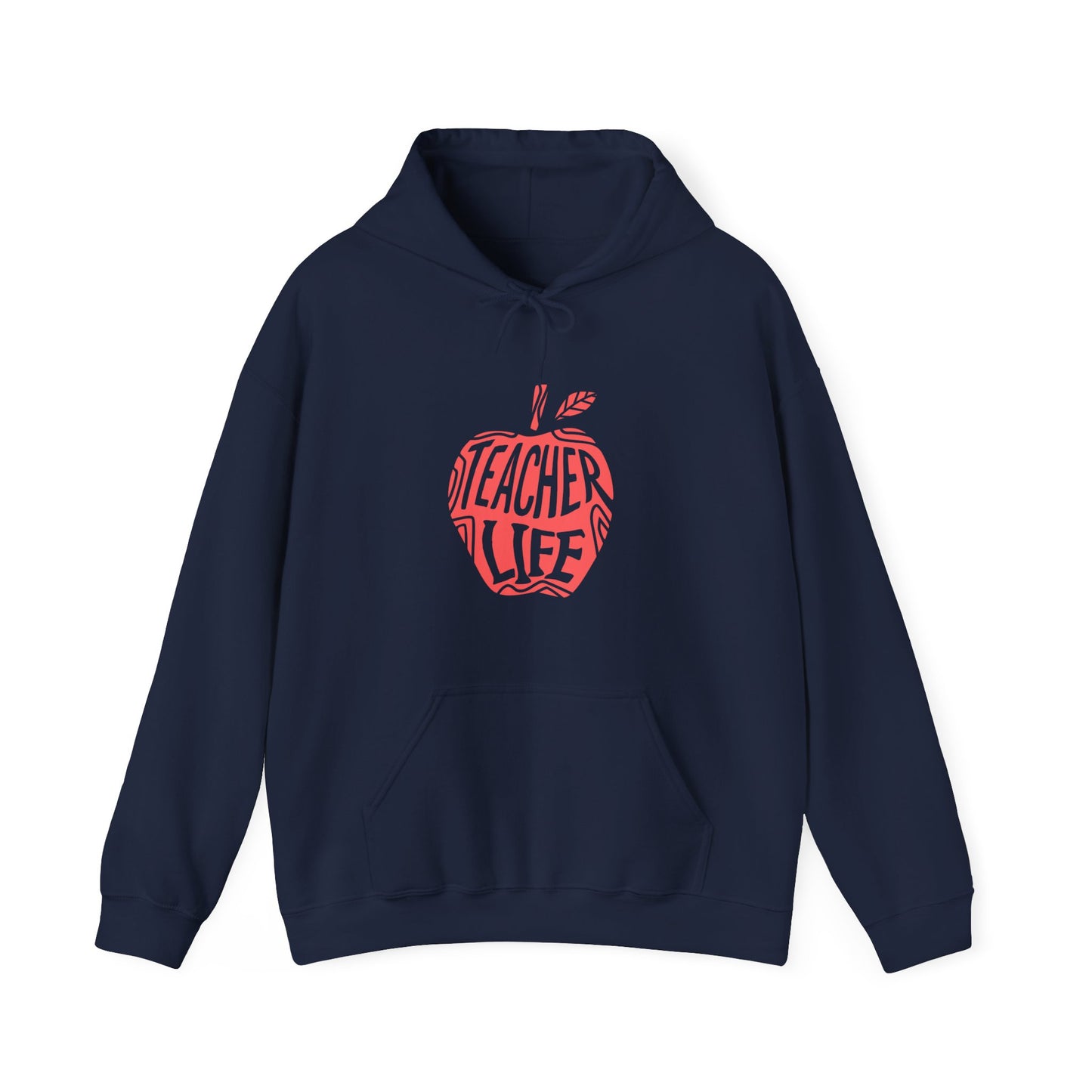 Teacher Life Hoodie - Cozy Educator Sweatshirt, Back to School Gift, Cute Classroom Outfit