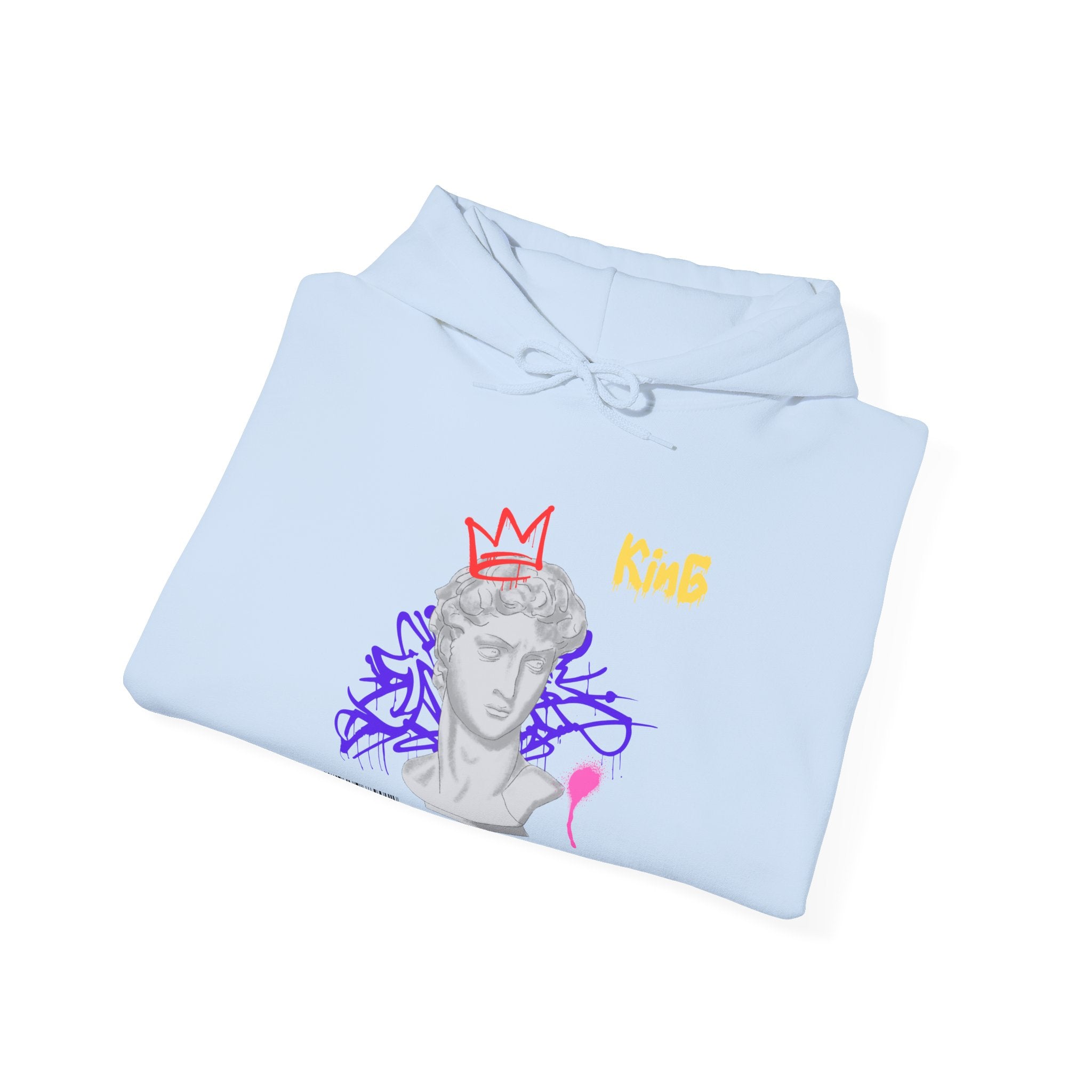 Artistic Hooded Sweatshirt, Unisex Hoodie, Graphic Sweatshirt, Trendy Streetwear