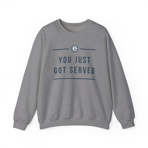 Volleyball Crewneck Sweatshirt - Perfect for Athletes, Sports Fans, Casual Wear, Game Day Apparel