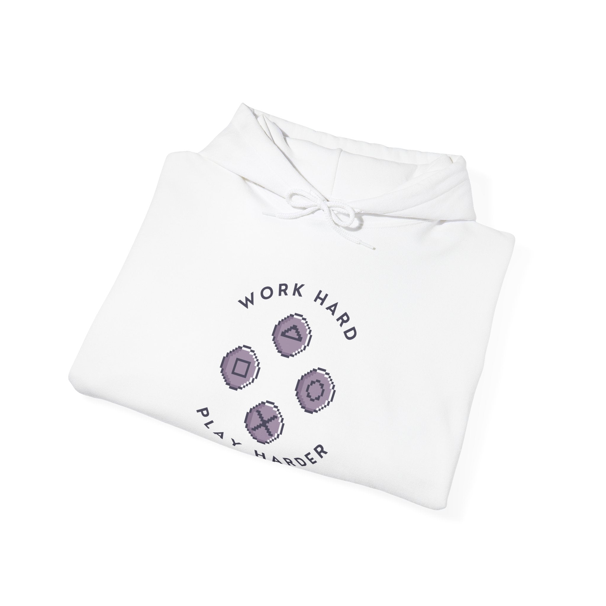 Harder Unisex Hoodie, Casual Gamer Pullover, Cozy Sweatshirt