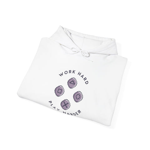 Harder Unisex Hoodie, Casual Gamer Pullover, Cozy Sweatshirt