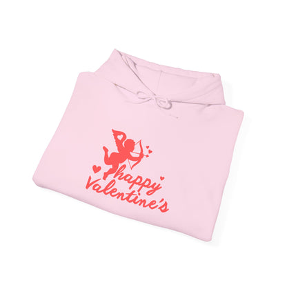 Valentine's Cupid Hooded Sweatshirt - Cozy, Unisex Love Hoodie, Perfect for Valentine's Day Celebrations, Gift, Couples, Casual Wear