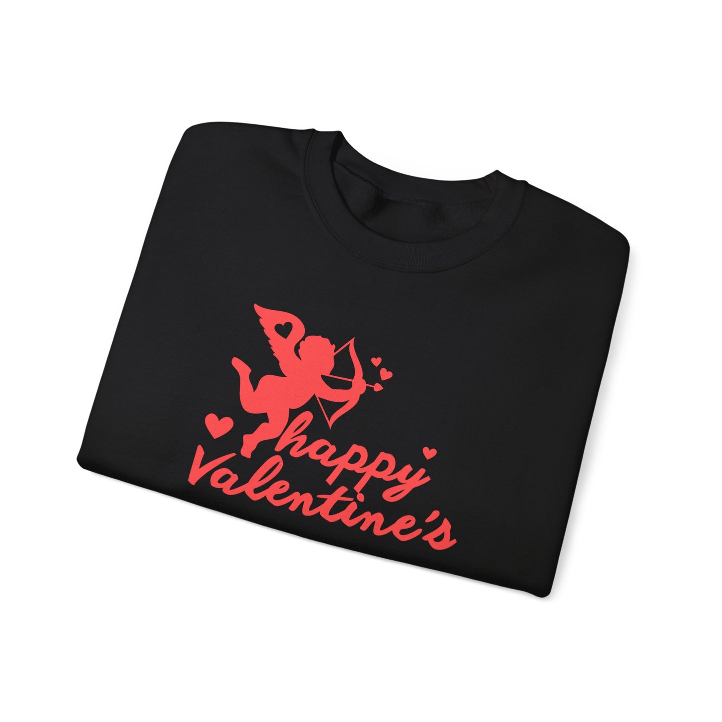 Valentine's Day Cupid Sweatshirt, Cozy Unisex Crewneck, Love Gift, Romantic Apparel, Cute and Comfy Valentine's Wear