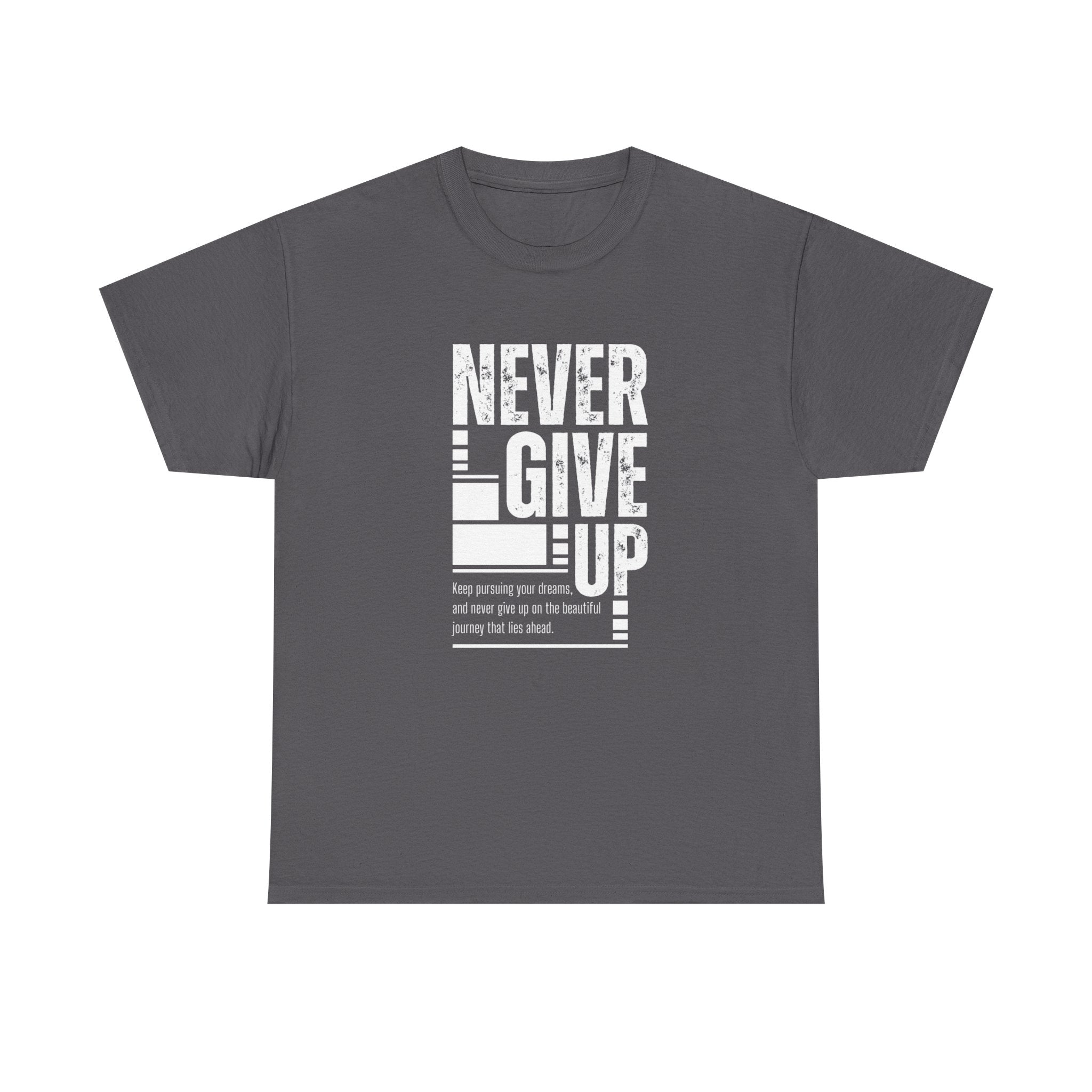 Inspiring Unisex Heavy Cotton Tee | Motivational Shirt, Gift for Students, Encouragement Apparel, Positive Quote Tee, Everyday Wear