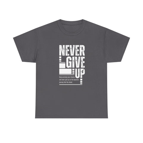 Inspiring Unisex Heavy Cotton Tee | Motivational Shirt, Gift for Students, Encouragement Apparel, Positive Quote Tee, Everyday Wear