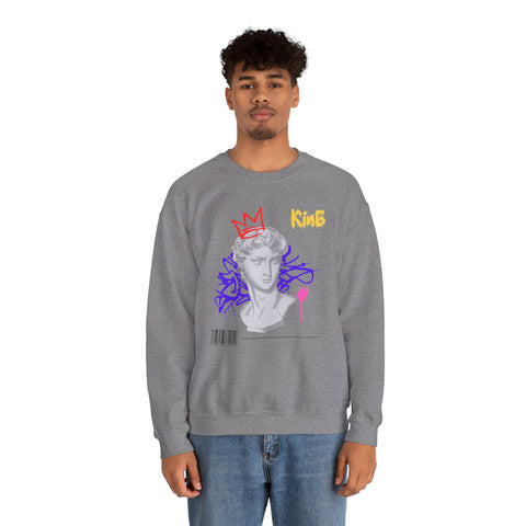 Modern Artistic Sweatshirt, Unisex Pullover, Trendy Graphic Sweater, Streetwear Fashion