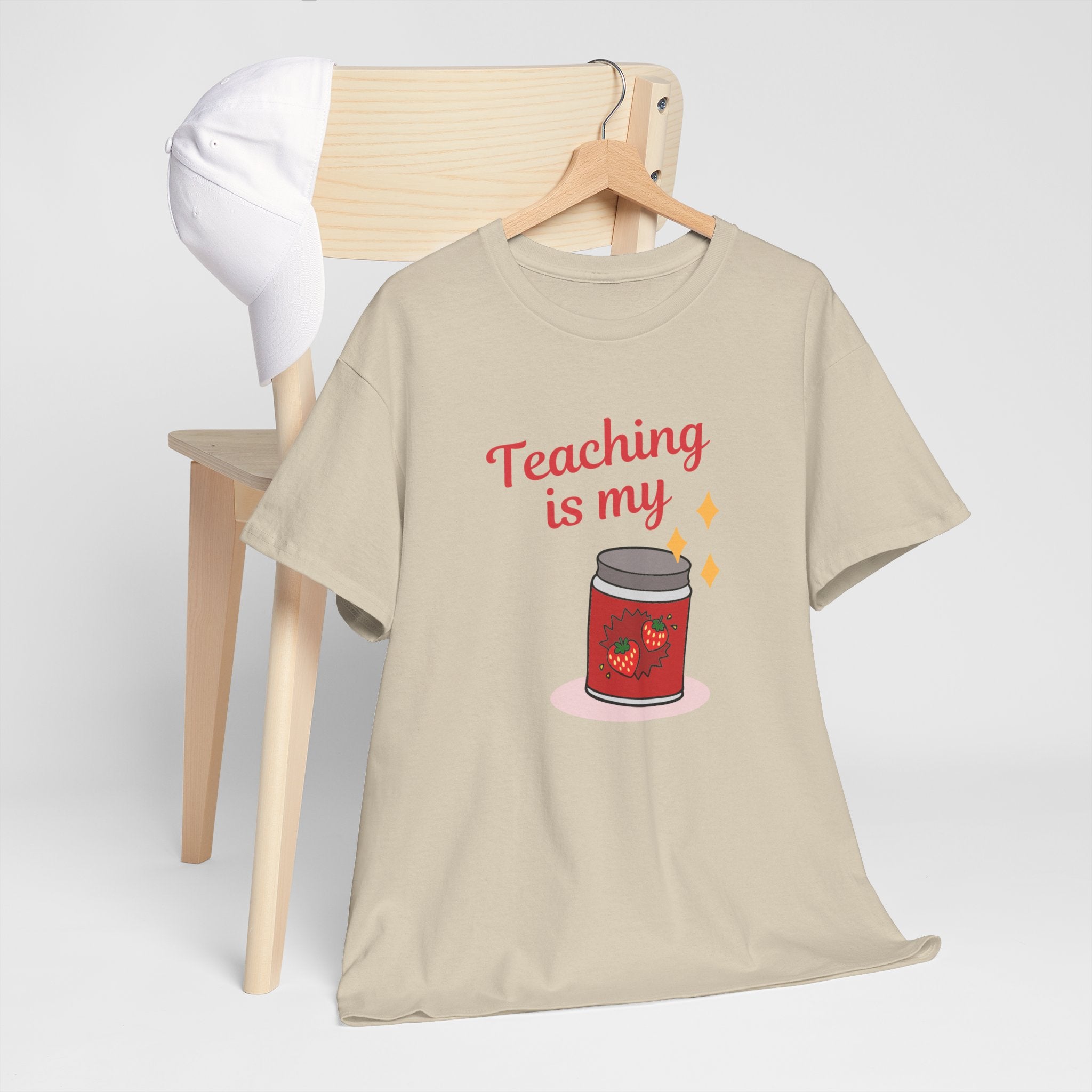 Teaching is My Passion Unisex Heavy Cotton Tee, Perfect Gift for Teachers, Back to School, Appreciation Day, Casual Wear, Teaching Tee