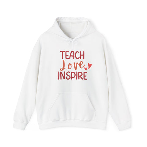 Teacher Gift Hoodie, Cozy Inspirational Teacher Sweatshirt, Motivational Educator Hooded Sweatshirt, Back to School Apparel, Cute Student