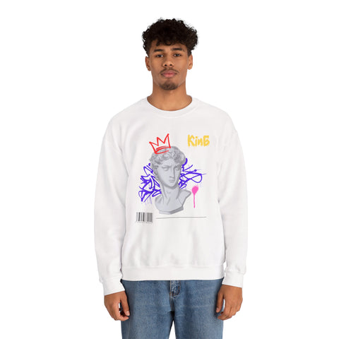 Modern Artistic Sweatshirt, Unisex Pullover, Trendy Graphic Sweater, Streetwear Fashion