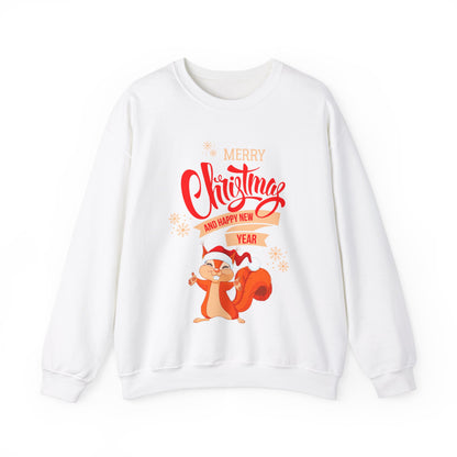 Merry Christmas Crewneck Sweatshirt, Holiday Gift, Unisex Pullover, Winter Fashion, Cozy Sweater for Family, New Year