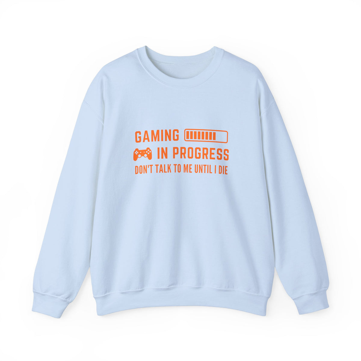 Gaming In Progress Sweatshirt - Unisex Heavy Blend™ Crewneck for Gamers
