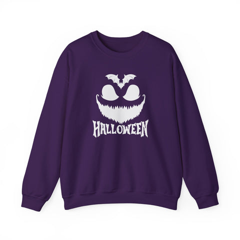 Halloween Spirit Crewneck Sweatshirt - Cozy Unisex Apparel for Fall Celebrations, Trick or Treating, Spooky Season