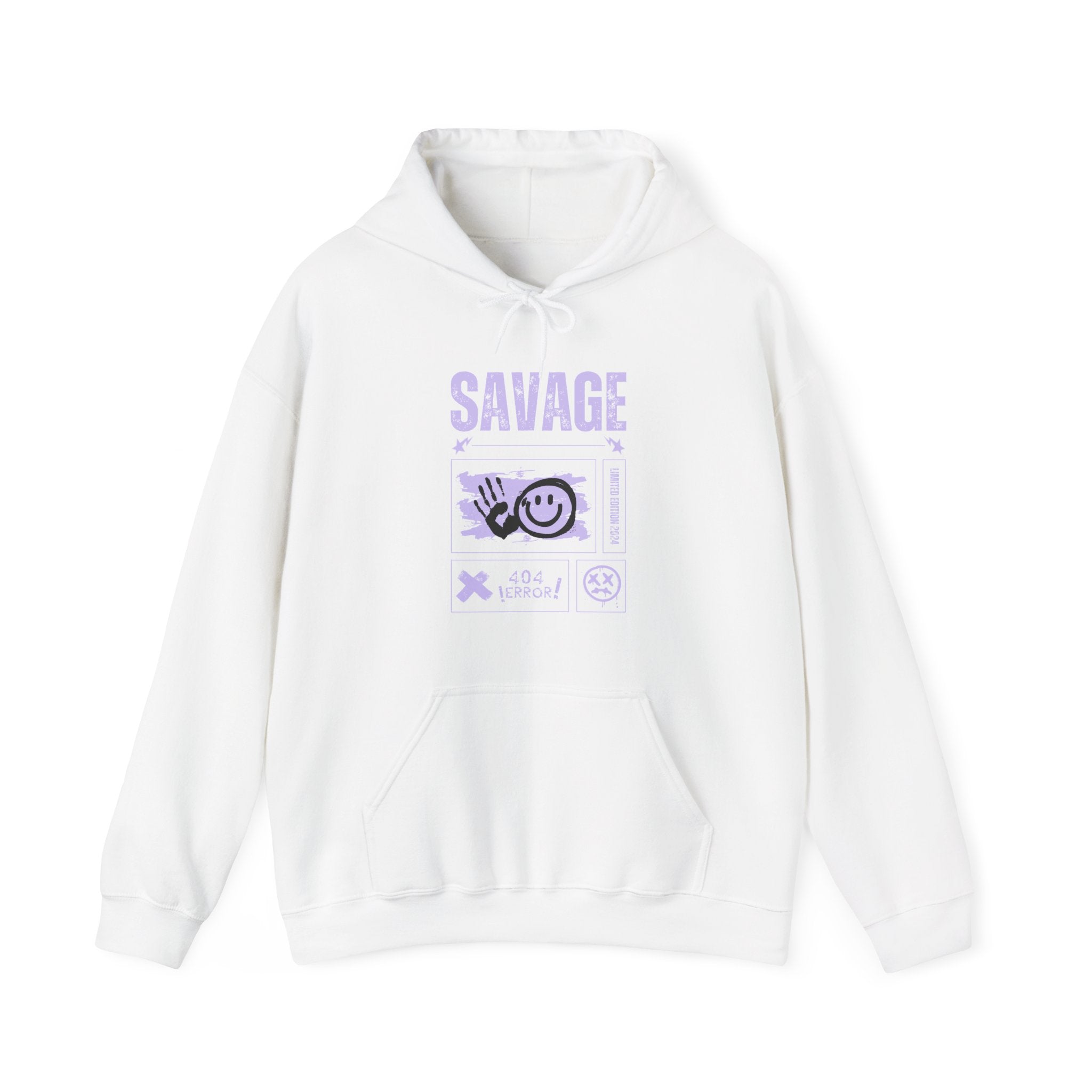 Savage Unisex Hooded Sweatshirt - Cozy Casual Style, Streetwear, Everyday Comfort
