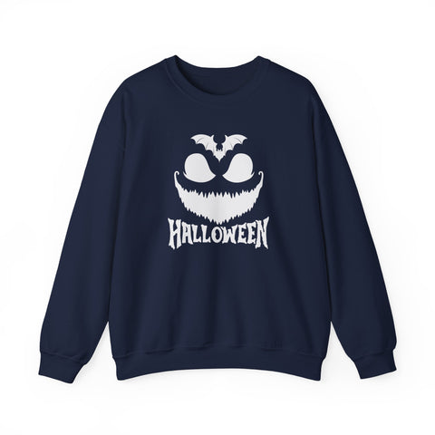 Halloween Spirit Crewneck Sweatshirt - Cozy Unisex Apparel for Fall Celebrations, Trick or Treating, Spooky Season