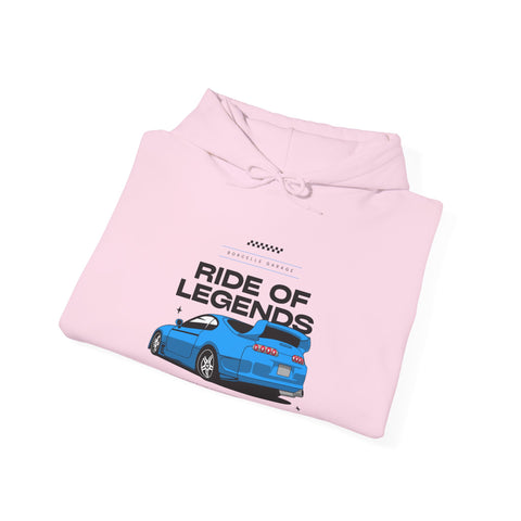 Ride of Legends Hoodie for Car Enthusiasts, Cozy Unisex Sweatshirt
