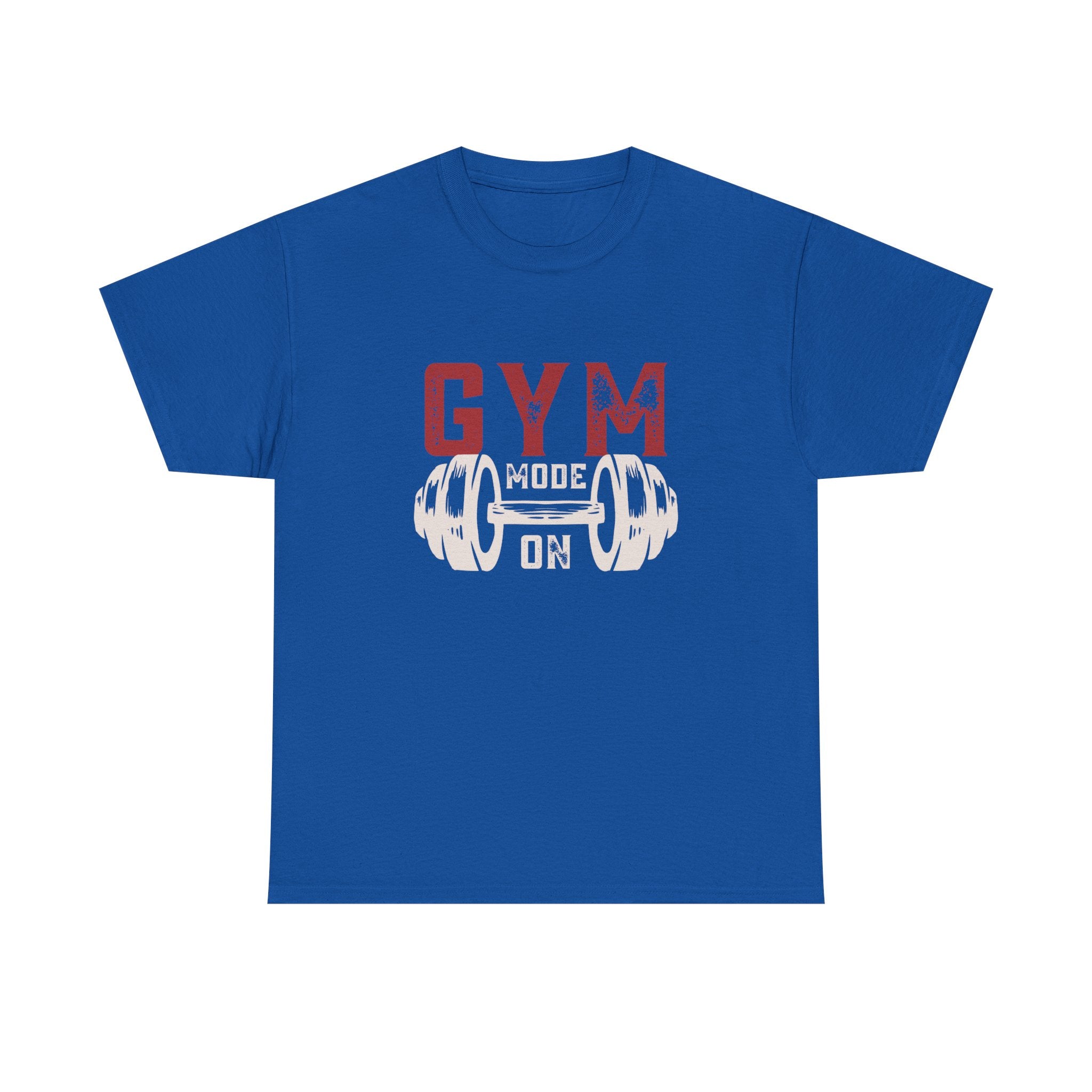 Gym Mode On Tee - Unisex Fitness Shirt, Workout Apparel, Gift for Gym Lovers, Casual Wear, Motivational Tee
