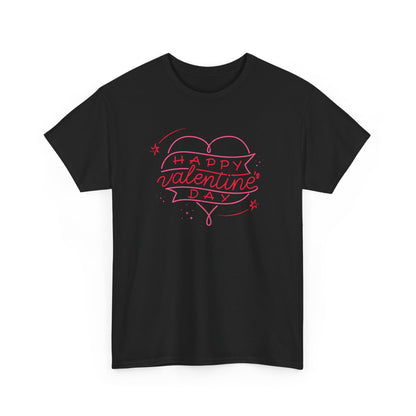 Happy Valentine's Day Tee, Cute Valentine's Gift, Unisex T-Shirt, Valentine's Day Apparel, Fun Love Shirt, Sweetheart Style