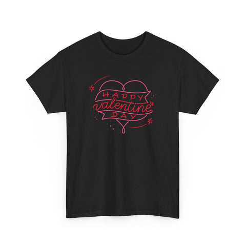 Happy Valentine's Day Tee, Cute Valentine's Gift, Unisex T-Shirt, Valentine's Day Apparel, Fun Love Shirt, Sweetheart Style