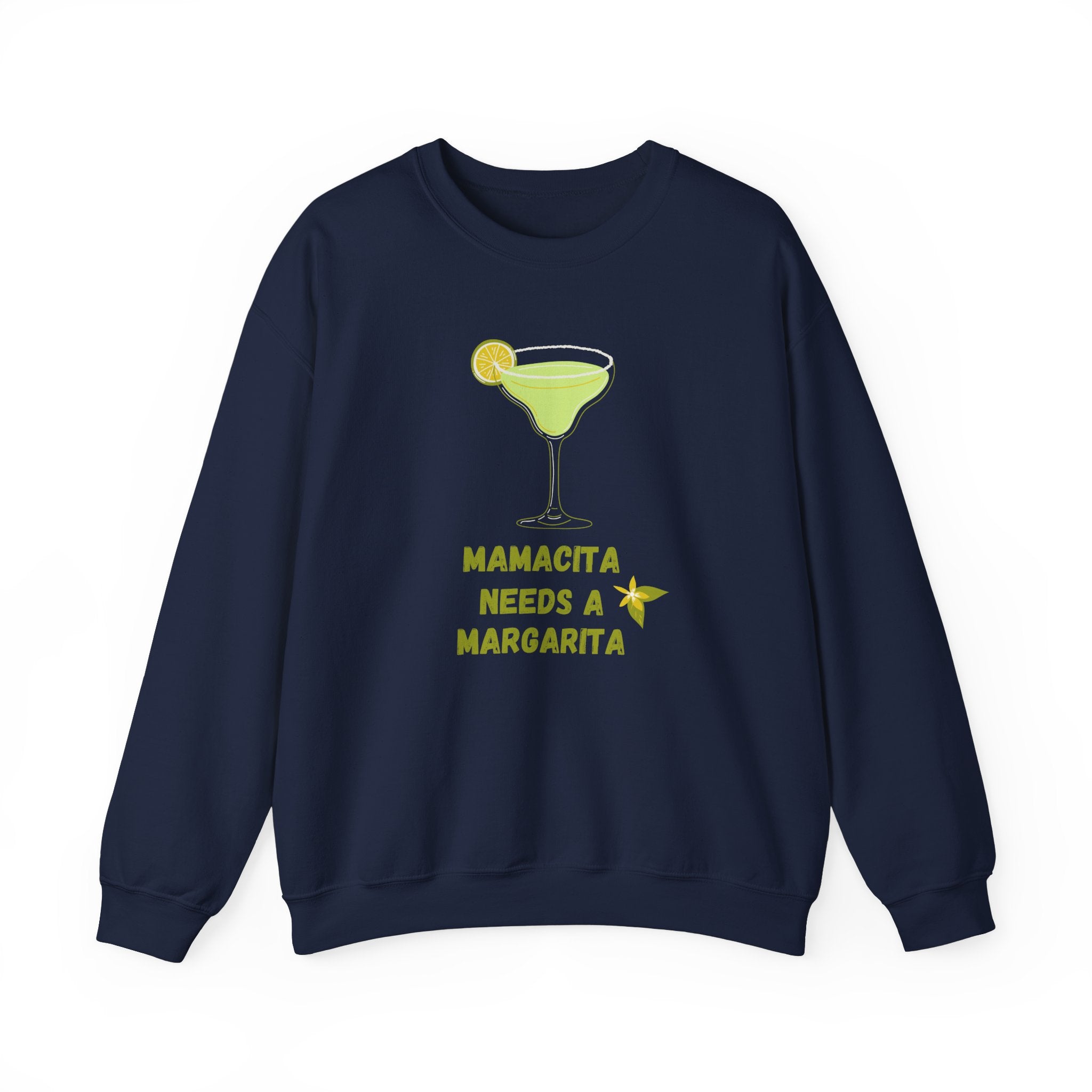 Margarita-Themed Sweatshirt, Cozy Gift for Party Lovers, Perfect for Birthdays, Casual Wear, Fun Night Out, Unisex Heavy Blend™